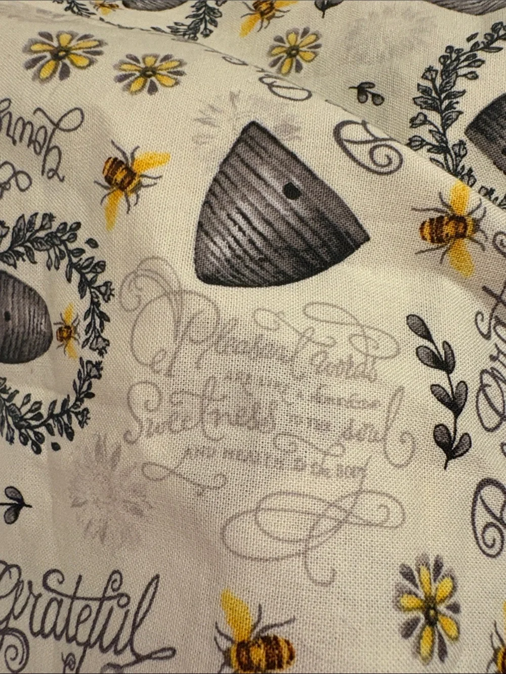 BEE Grateful & Kind Pillow Case